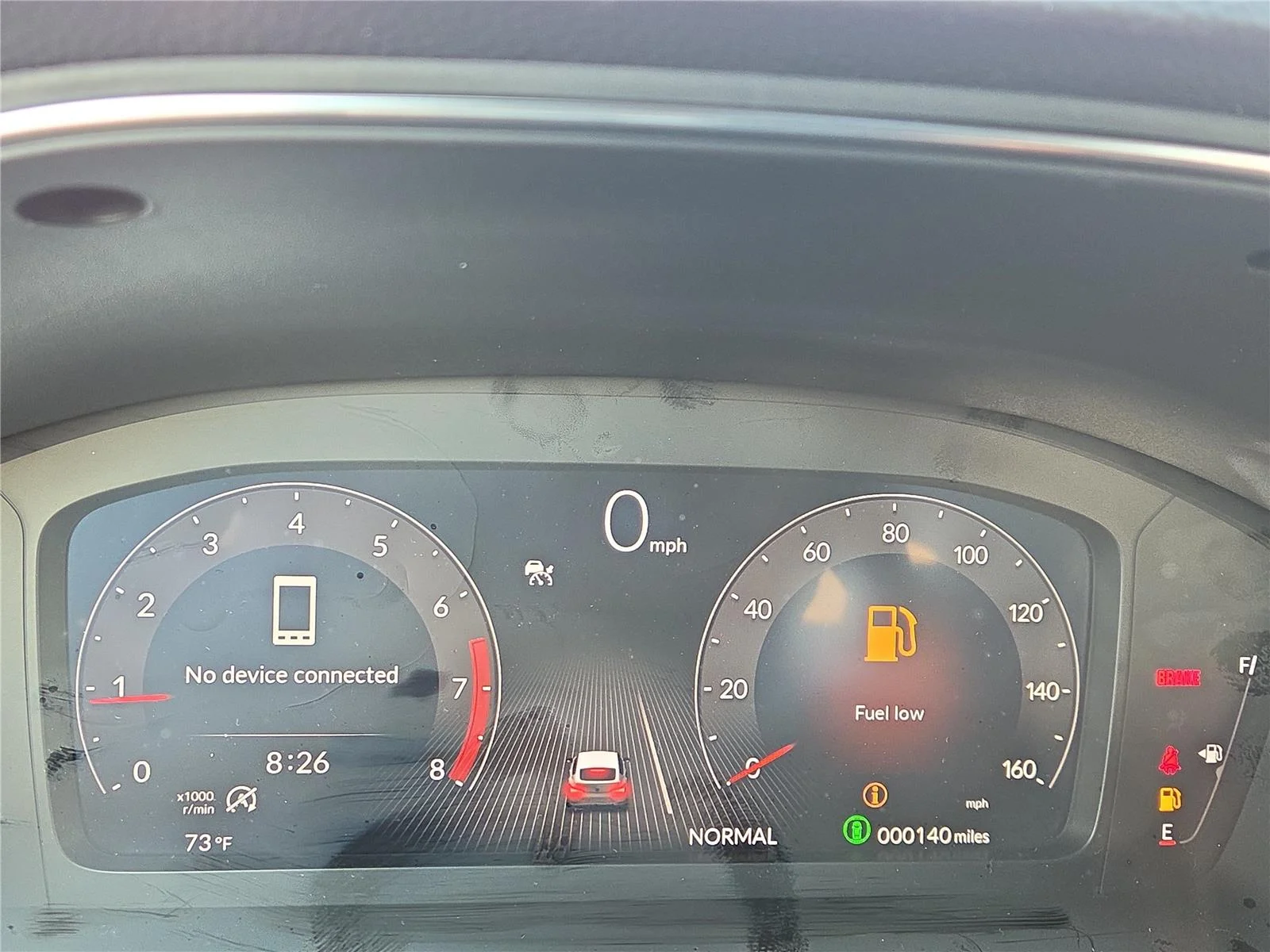 New 2026 Majestic Black Pearl Acura w/Tech w/A-SPEC image 3