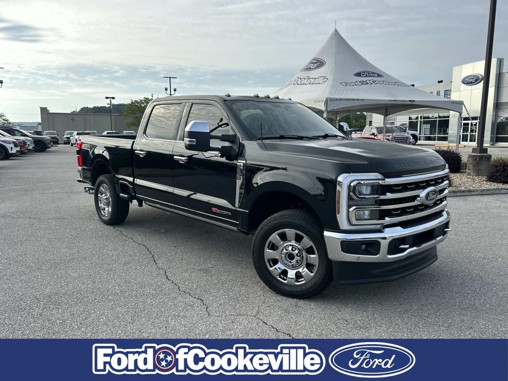 Certified Used 2024 Agate Black Metallic Ford King Ranch image 1
