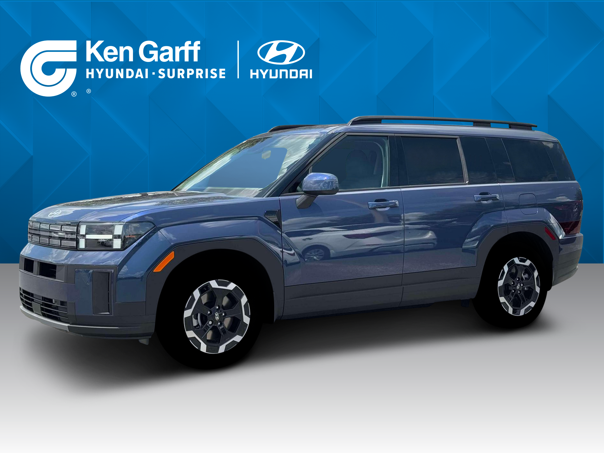New 2026 Atlantis Blue Hyundai SEL FWD image 2