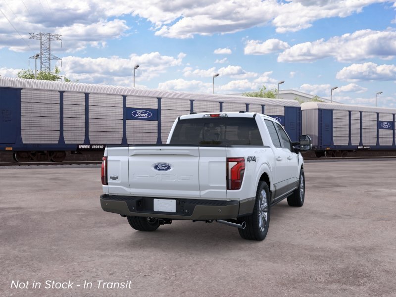 New 2026 Star White Metallic Tri-Coat Ford King Ranch image 8