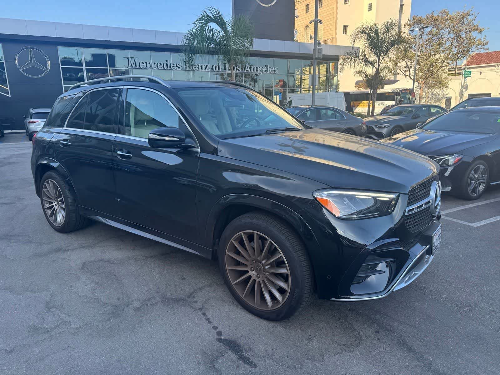 Certified Used 2024 Black Mercedes-Benz GLE 350 image 2