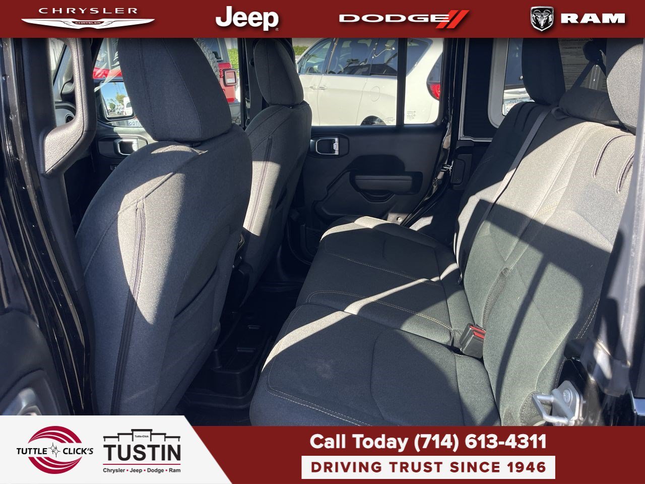 Used 2024 Black Clearcoat Jeep Willys image 19
