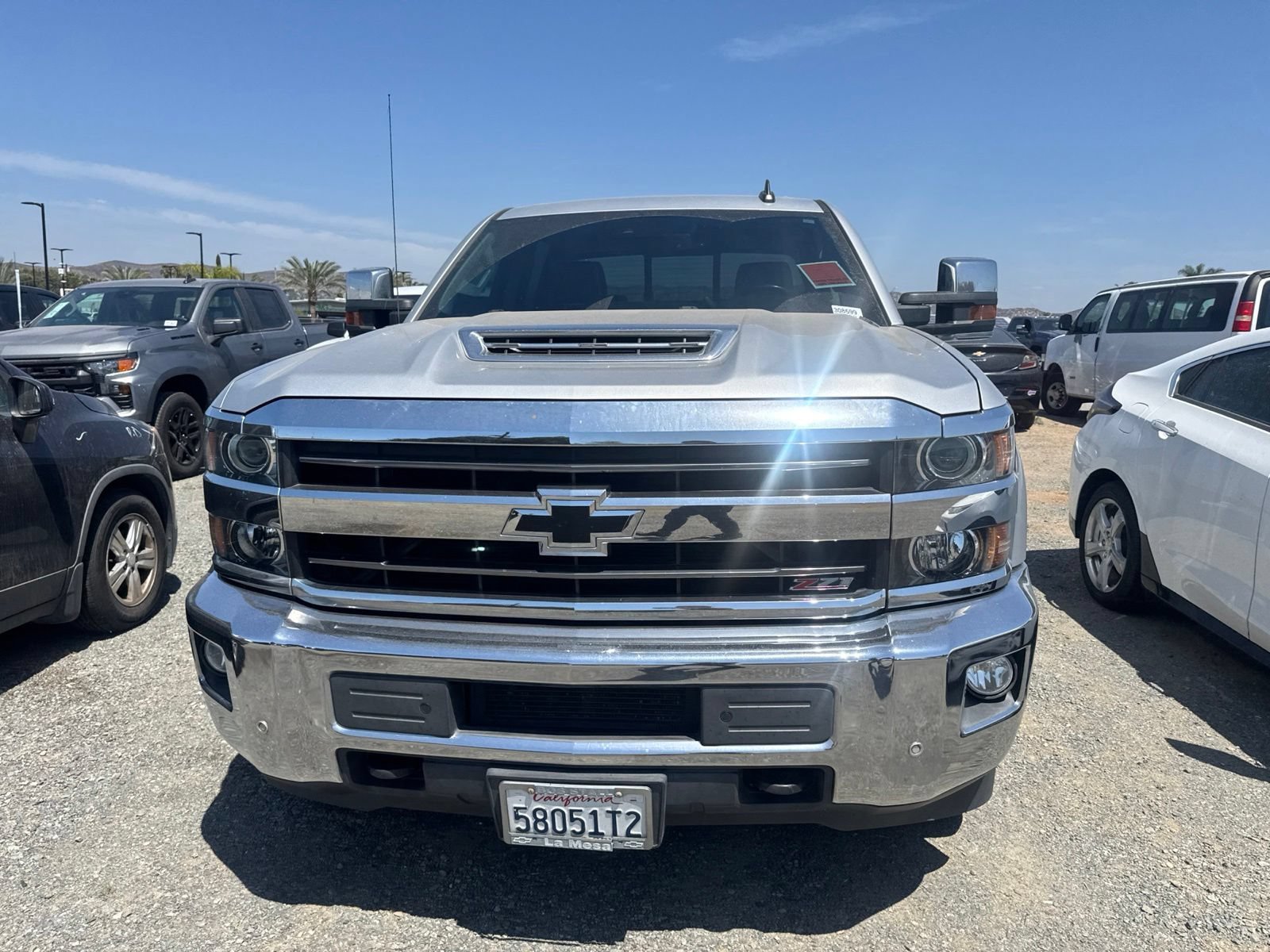 Used 2019 SILVER ICE METALLIC Chevrolet LTZ image 2