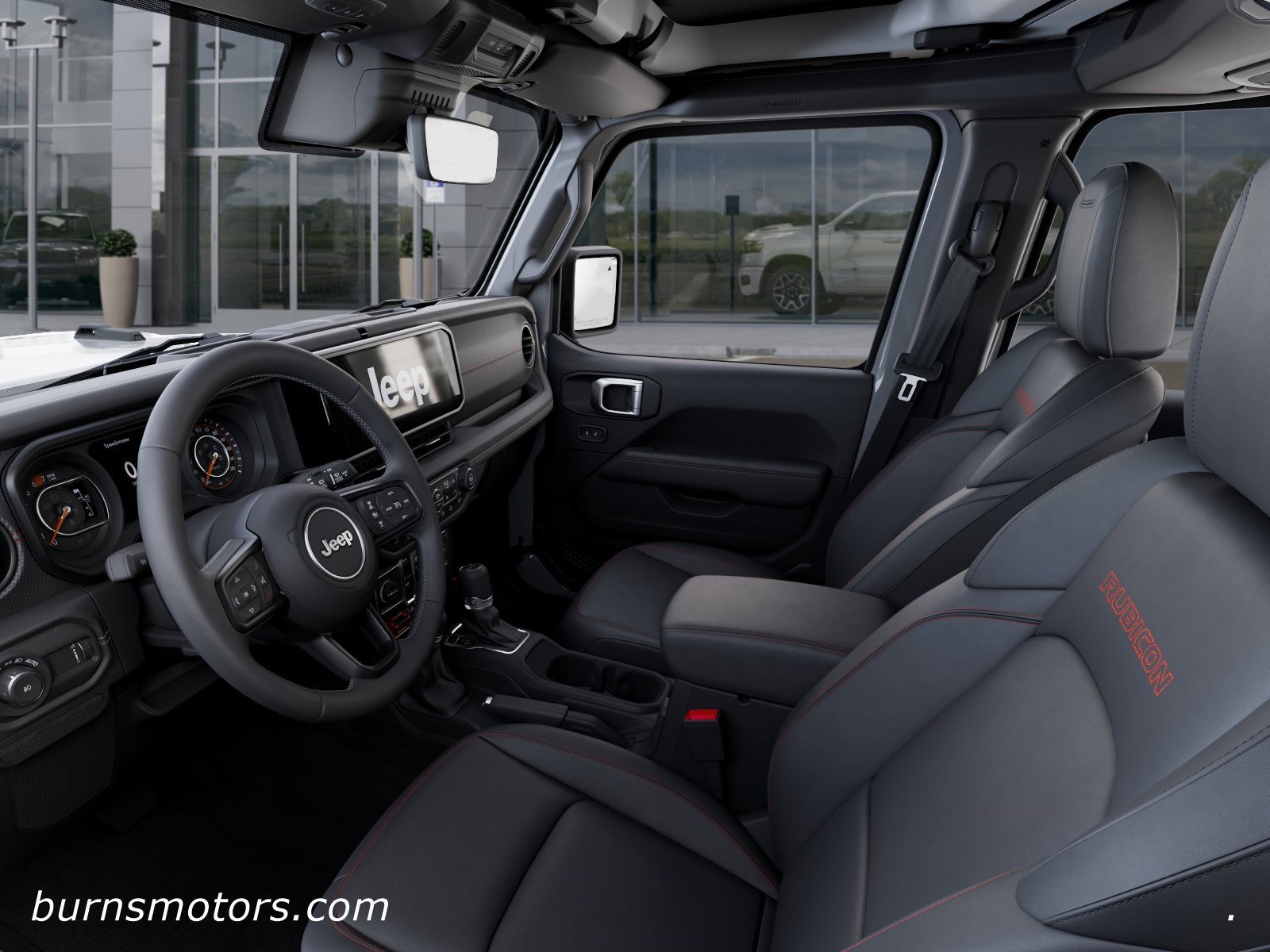 New 2026 Bright White Clear-Coat Exterior Paint Jeep Rubicon X 4-Door image 22