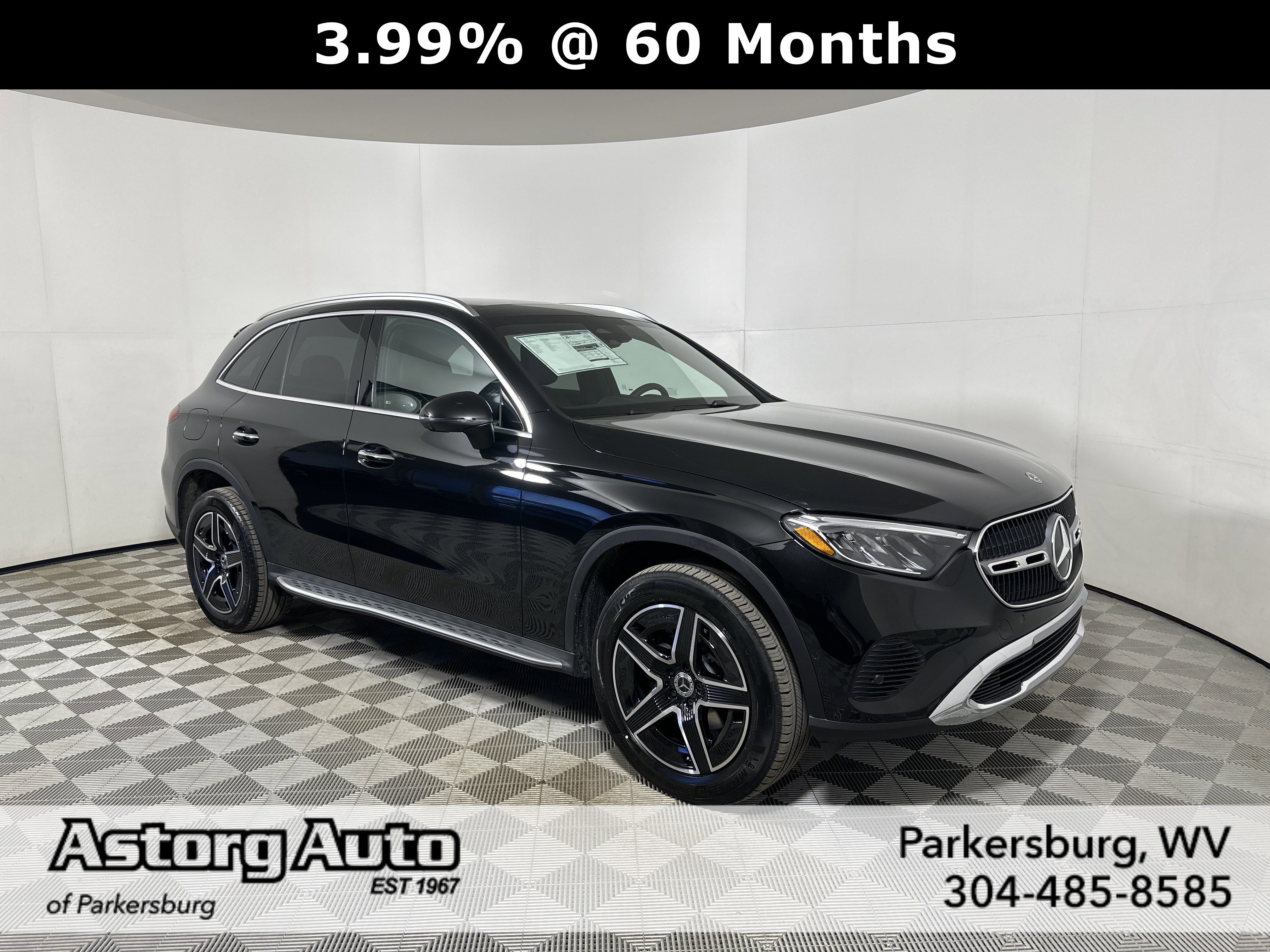 New 2026 Obsidian Black Metallic Mercedes-Benz GLC 300 image 1