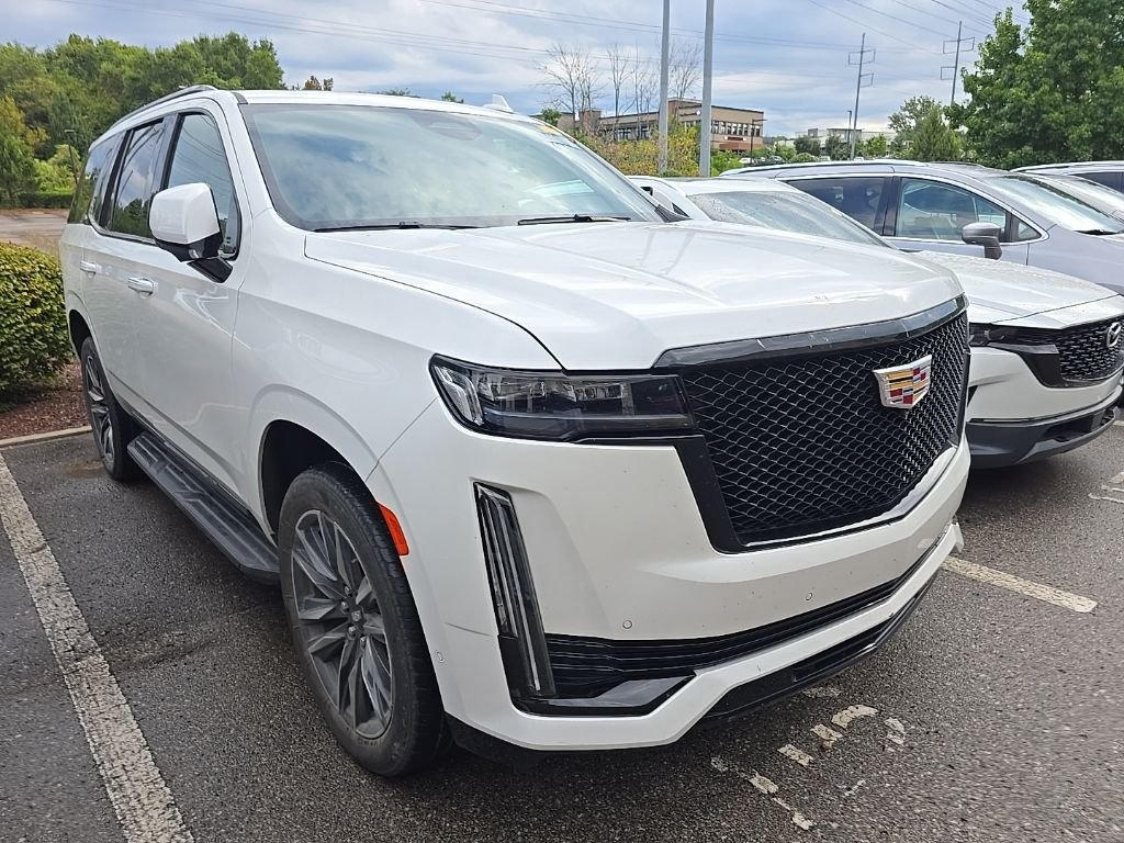 Used 2024 White Cadillac Sport image 2