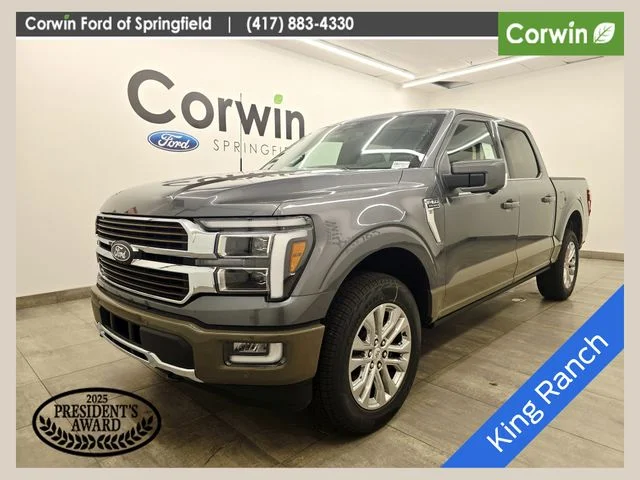 New 2026 Carbonized Gray Metallic Ford King Ranch® image 1