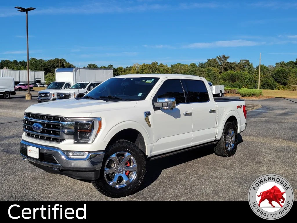 Used 2023 White Ford Lariat image 2