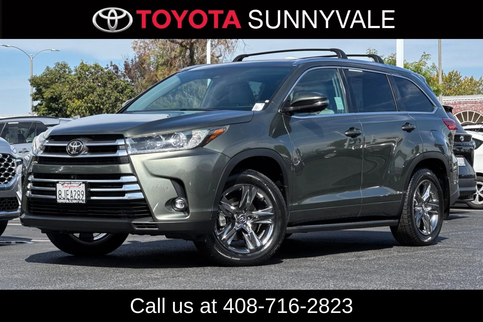 Used 2019 Green Toyota Limited Platinum image 2