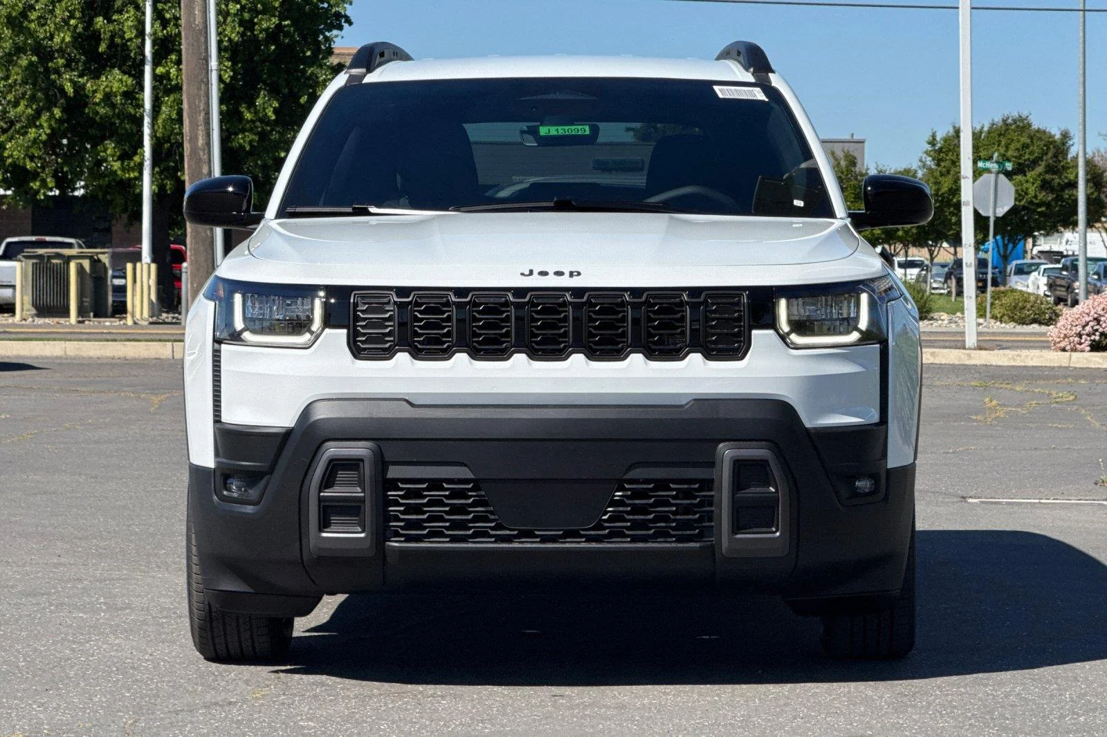 New 2026 Bright White Clearcoat Jeep Laredo image 9