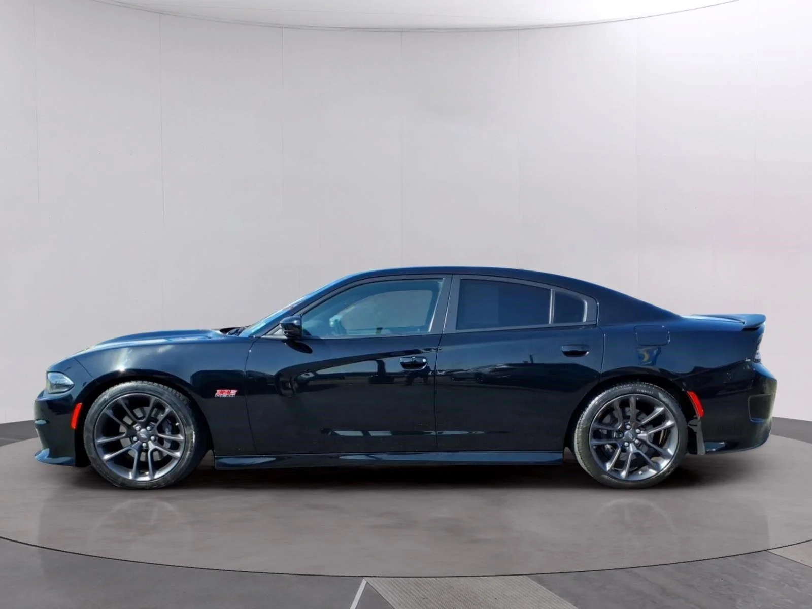 Used 2023 Pitch Black Clearcoat Dodge Scat Pack image 2