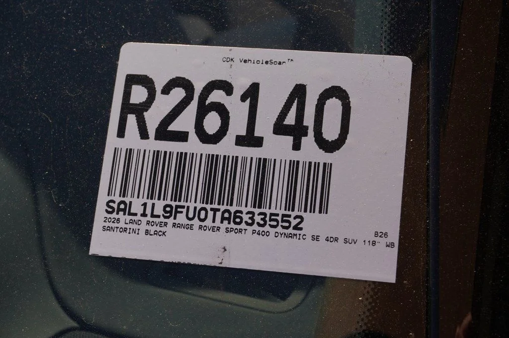 Certified Used 2026 Black Land Rover Dynamic SE image 35