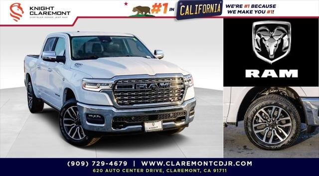 New 2026 Bright White Clear-Coat Exterior Paint RAM Limited Longhorn image 1