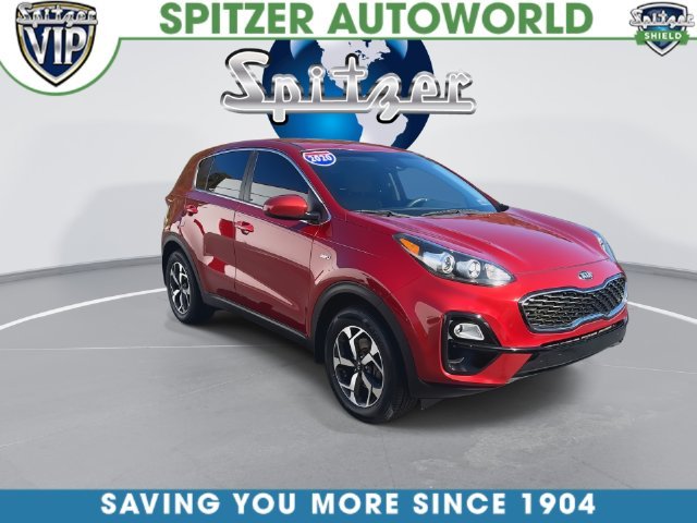 Used 2020 Red Kia LX image 3