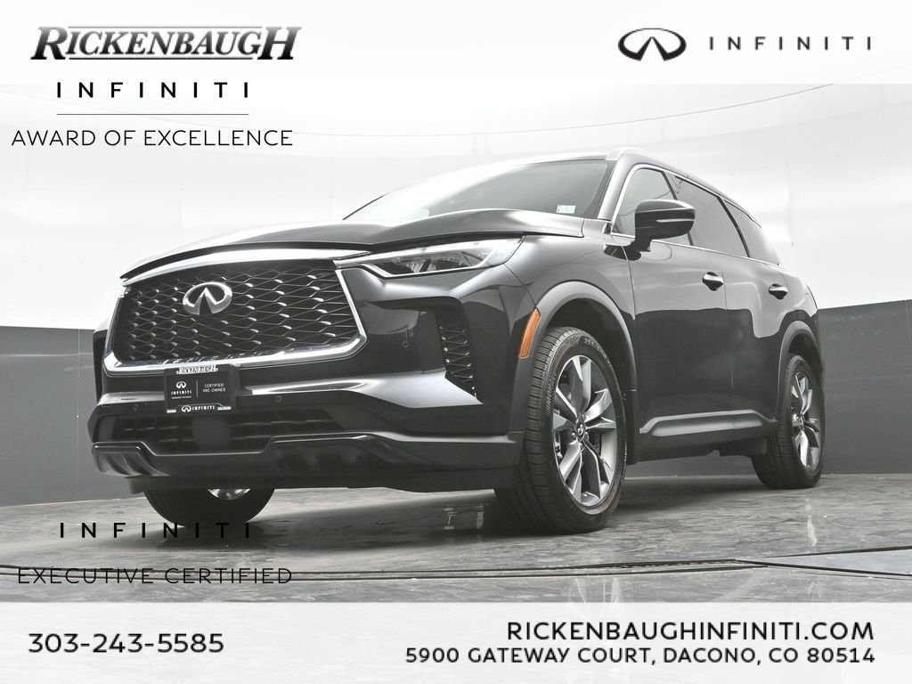 Certified Used 2023 Black INFINITI LUXE image 23