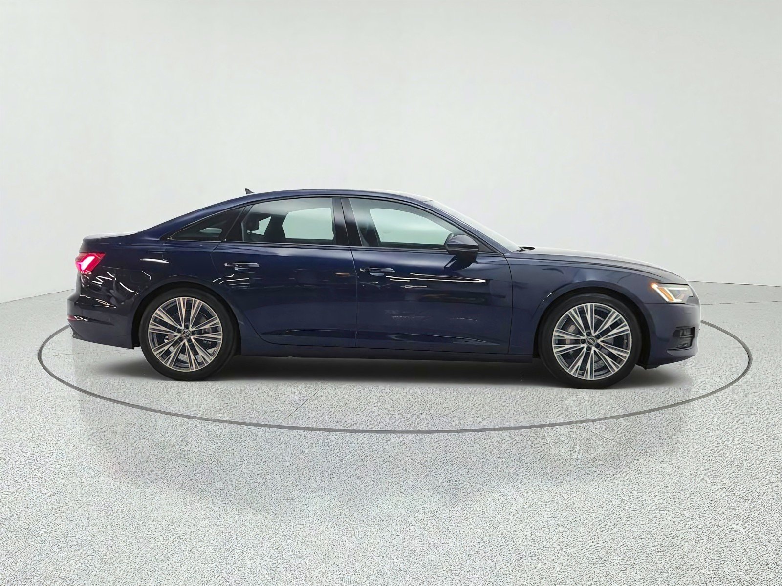 Used 2023 Firmament Blue Metallic Audi Premium Plus image 4
