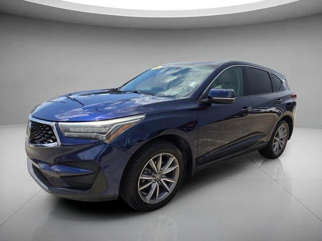Used 2021 Fathom Blue Pearl Acura w/Technology Package image 9