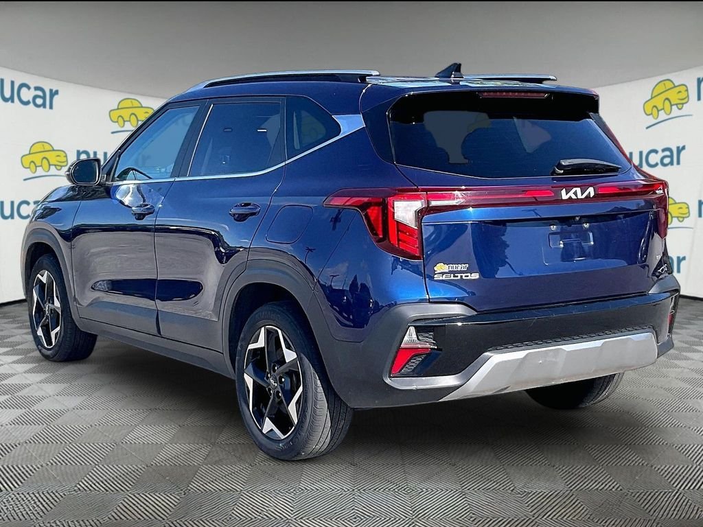 Used 2024 Dark Ocean Blue Kia EX image 4
