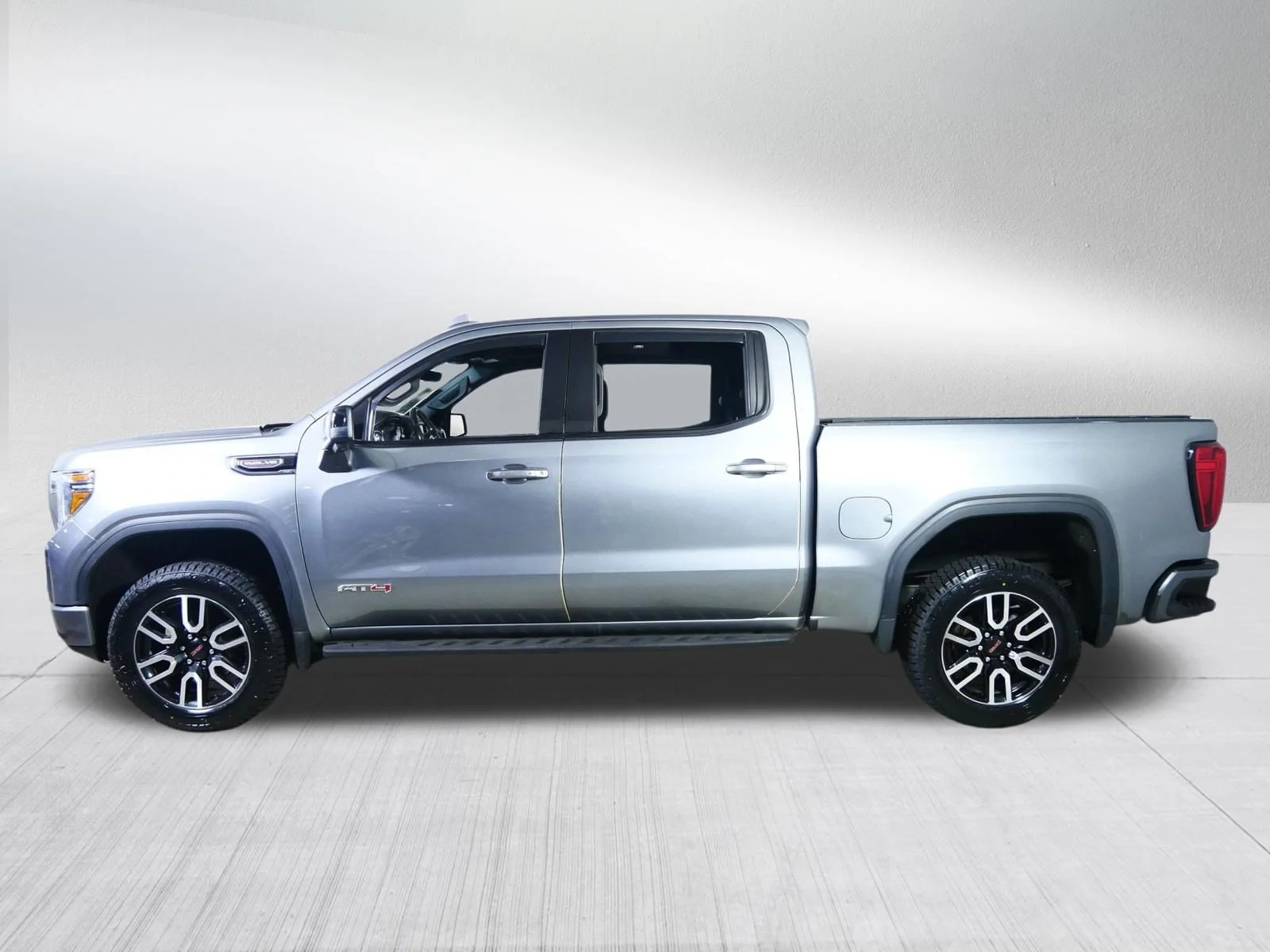 Used 2021 Satin Steel Metallic GMC AT4 image 4
