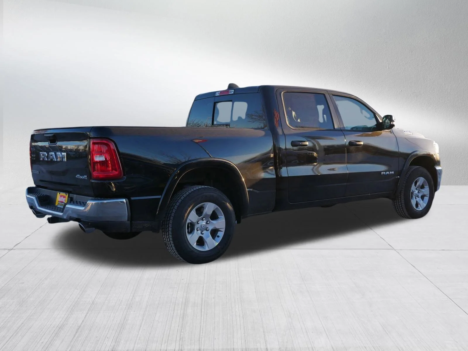 New 2026 Diamond Black Crystal Pearlcoat RAM Big Horn image 7