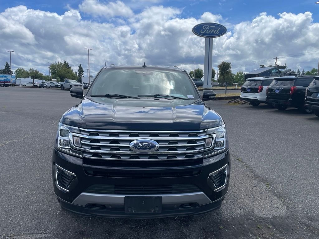 Used 2021 Agate Black Metallic Ford Limited image 2