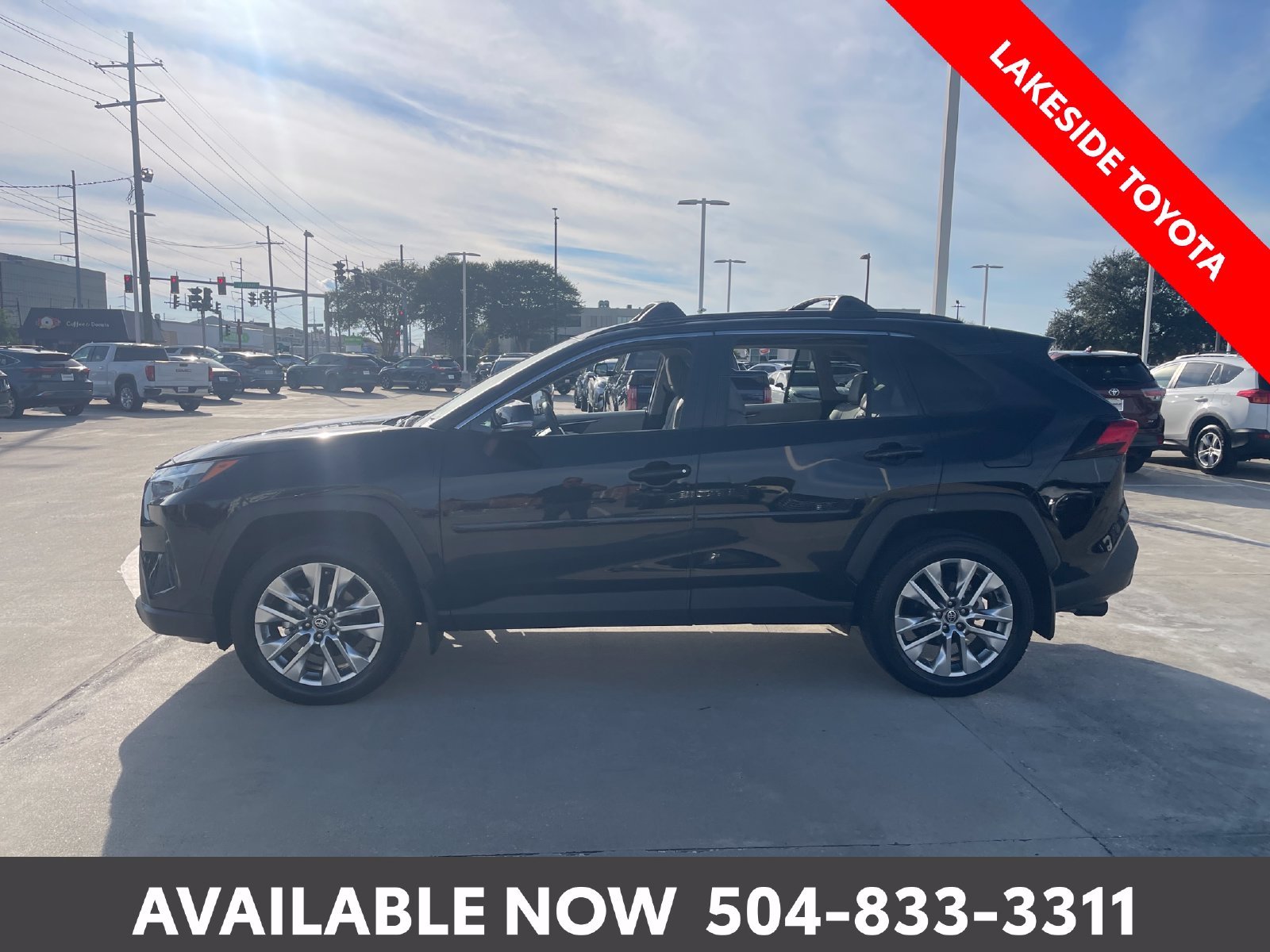 Certified Used 2025 Black Toyota XLE Premium image 2