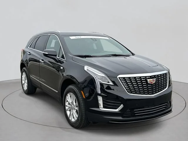 Certified Used 2025 Stellar Black Metallic Cadillac Luxury image 3