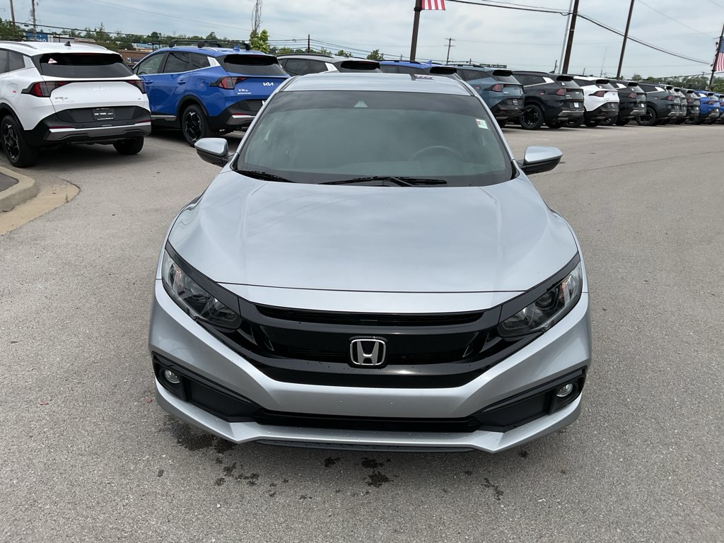 Used 2021 Lunar Silver Metallic Honda Sport image 3