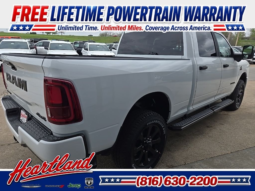 New 2026 Bright White Clear-Coat Exterior Paint RAM Big Horn image 13