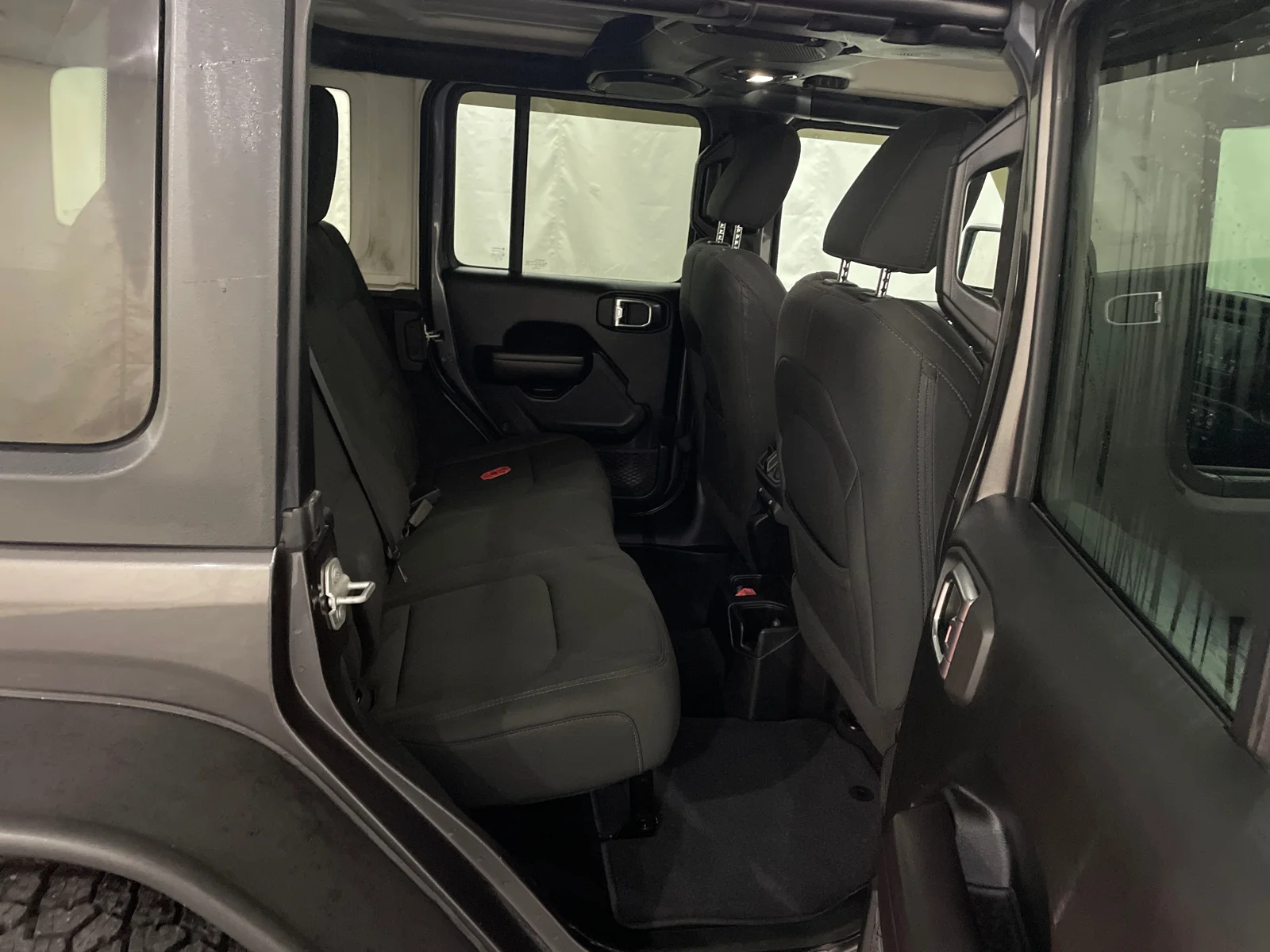 Used 2018 Granite Crystal Metallic Clearcoat Jeep Sport S image 20