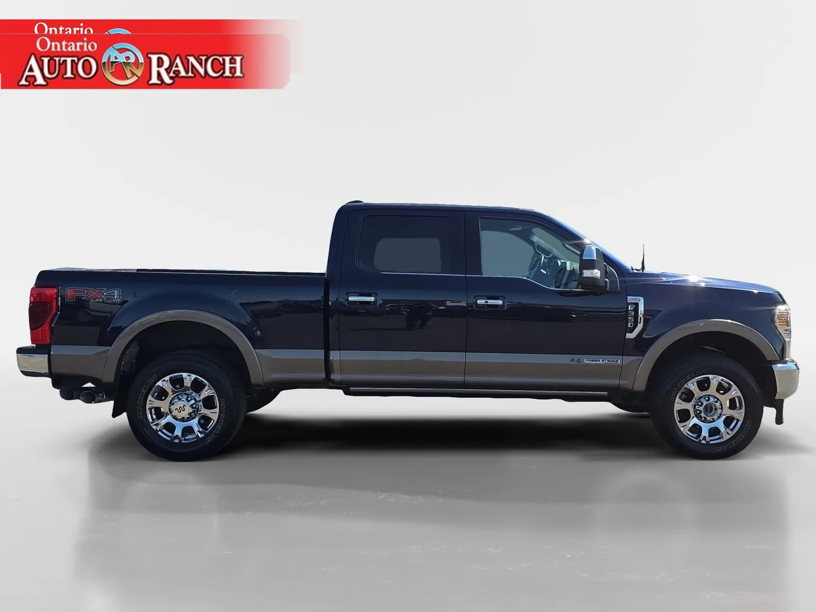 Used 2022 Antimatter Blue Metallic Ford King Ranch image 6