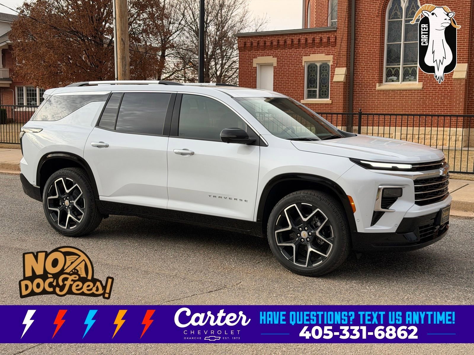 New 2026 Polar White Tricoat Chevrolet High Country image 1