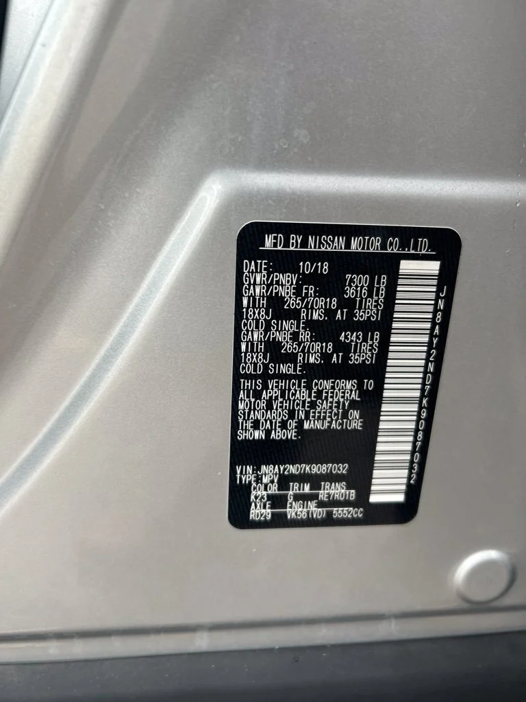 Used 2019 Silver Nissan SV image 15