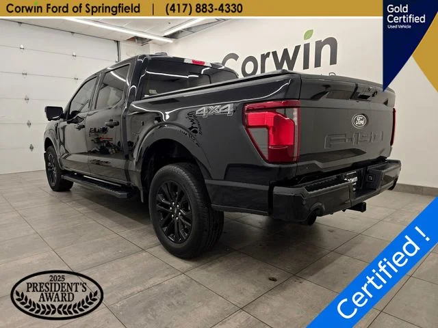 Certified Used 2024 Agate Black Metallic Ford XLT image 4