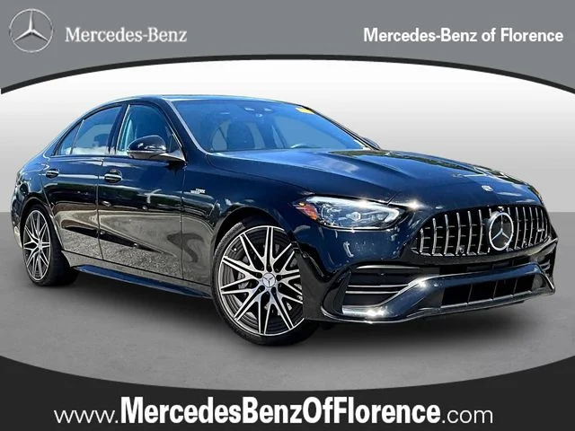 Used 2024 Black Mercedes-Benz C 43 AMG® image 1