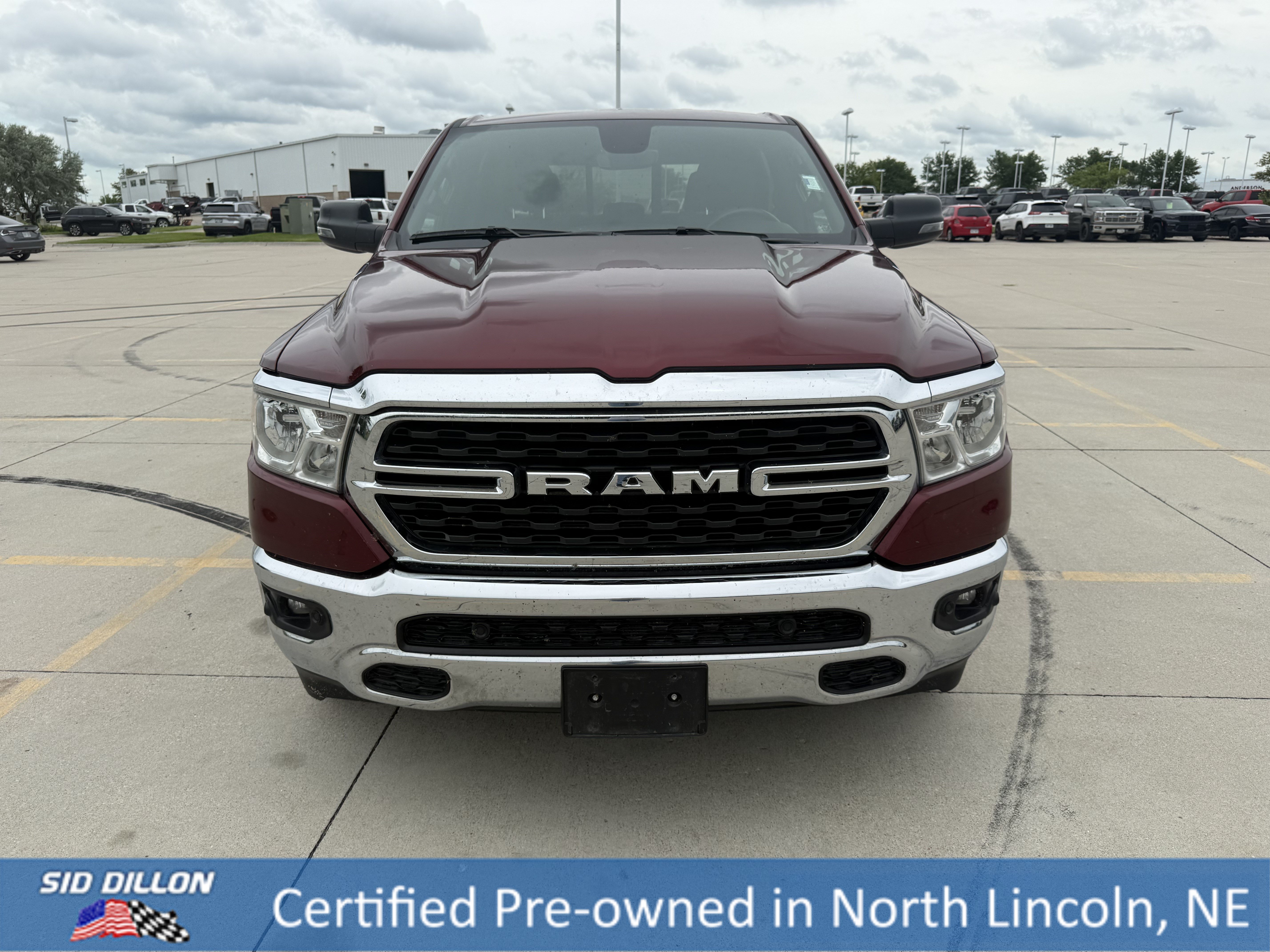 Used 2023 Delmonico Red Pearlcoat Ram Big Horn image 4