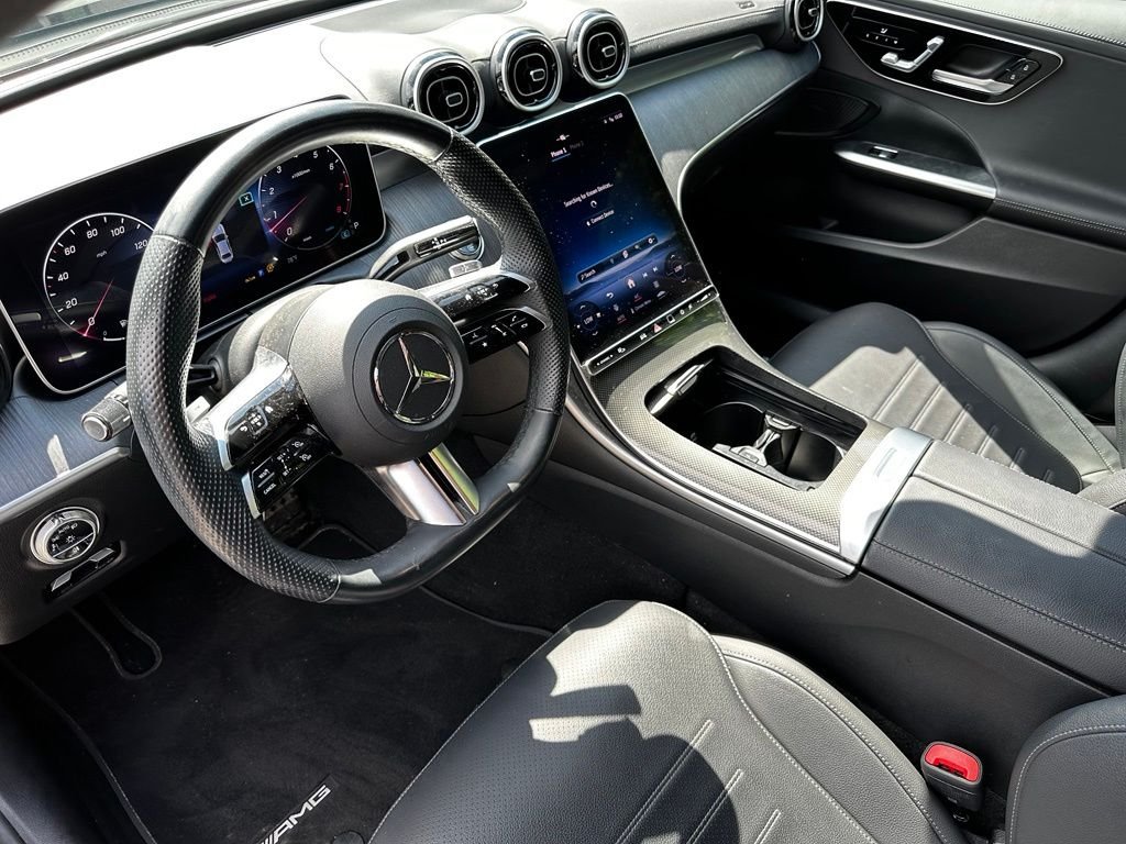 Certified Used 2023 Black Mercedes-Benz C 300 image 7