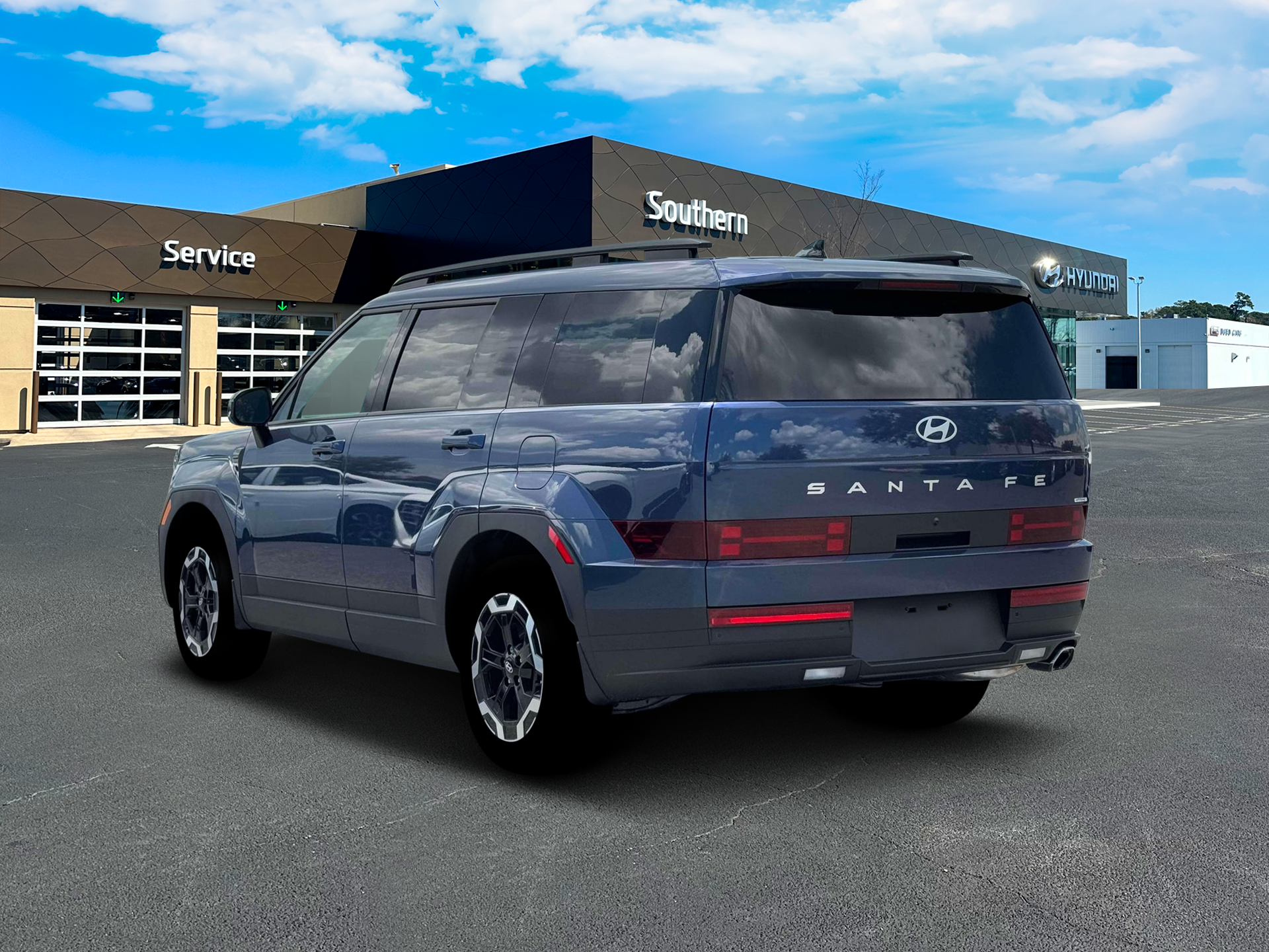 New 2026 Blue Hyundai SEL AWD image 5