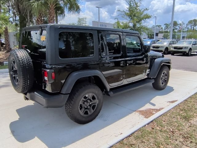 Certified Used 2021 Black Clearcoat Jeep Unlimited Sport S image 4