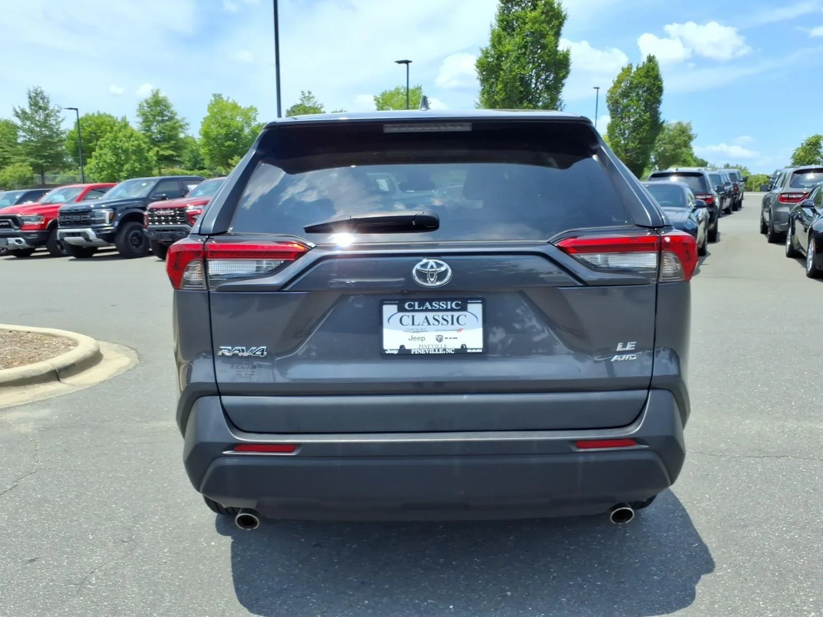 Used 2024 Magnetic Gray Metallic Toyota LE image 13