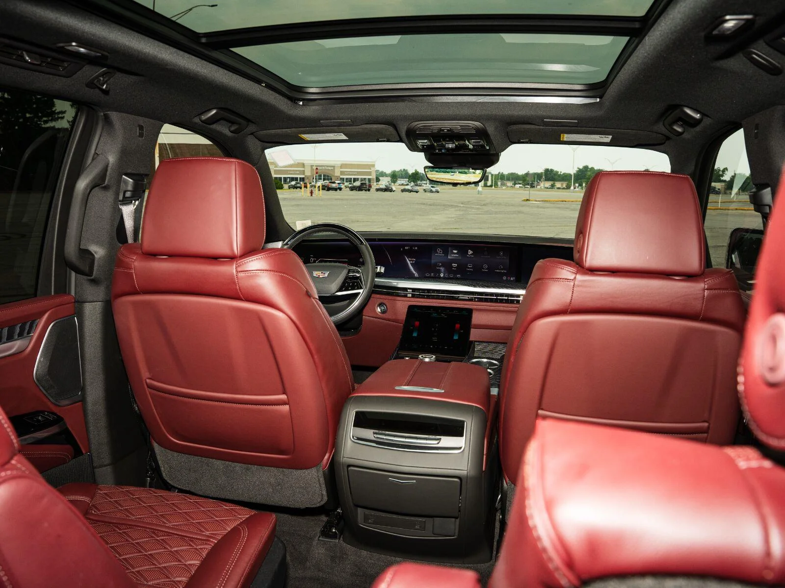 Used 2025 Crystal White Tricoat Cadillac Sport image 57