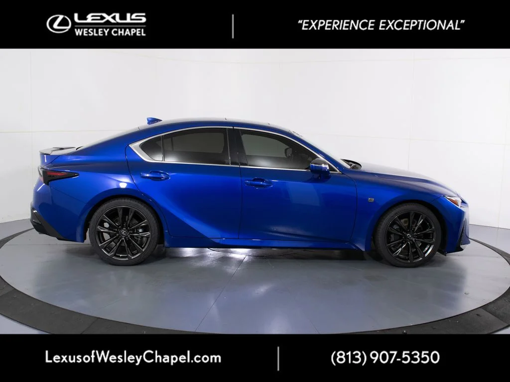 Used 2025 Blue Lexus 350 F SPORT Design image 2