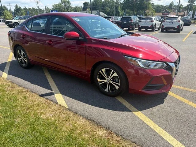 Used 2020 Red Nissan SV image 3