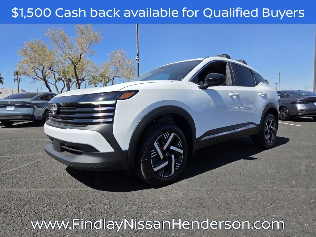 New 2026 White Nissan SV image 2