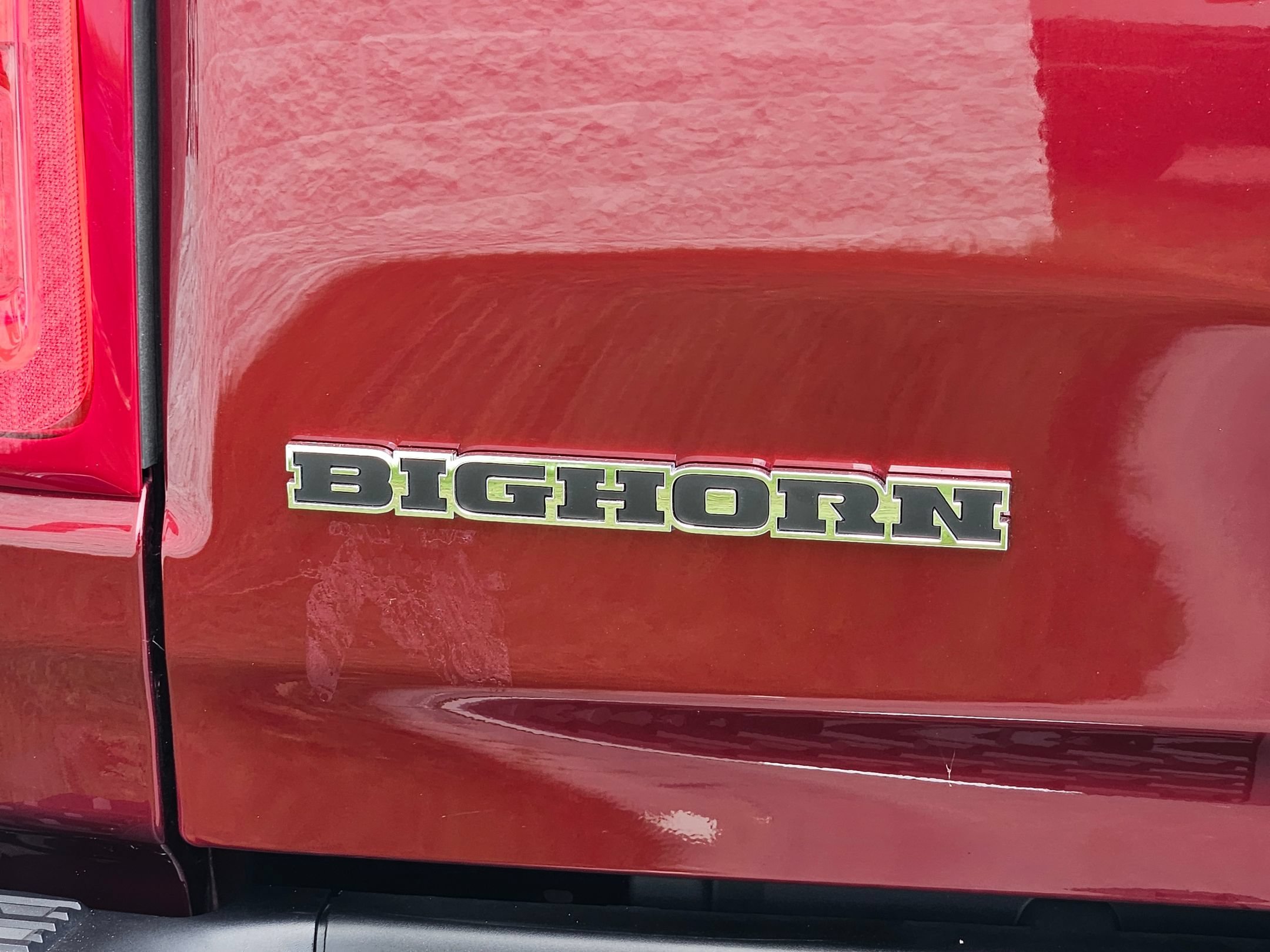 Used 2025 Delmonico Red Pearlcoat RAM Big Horn image 31