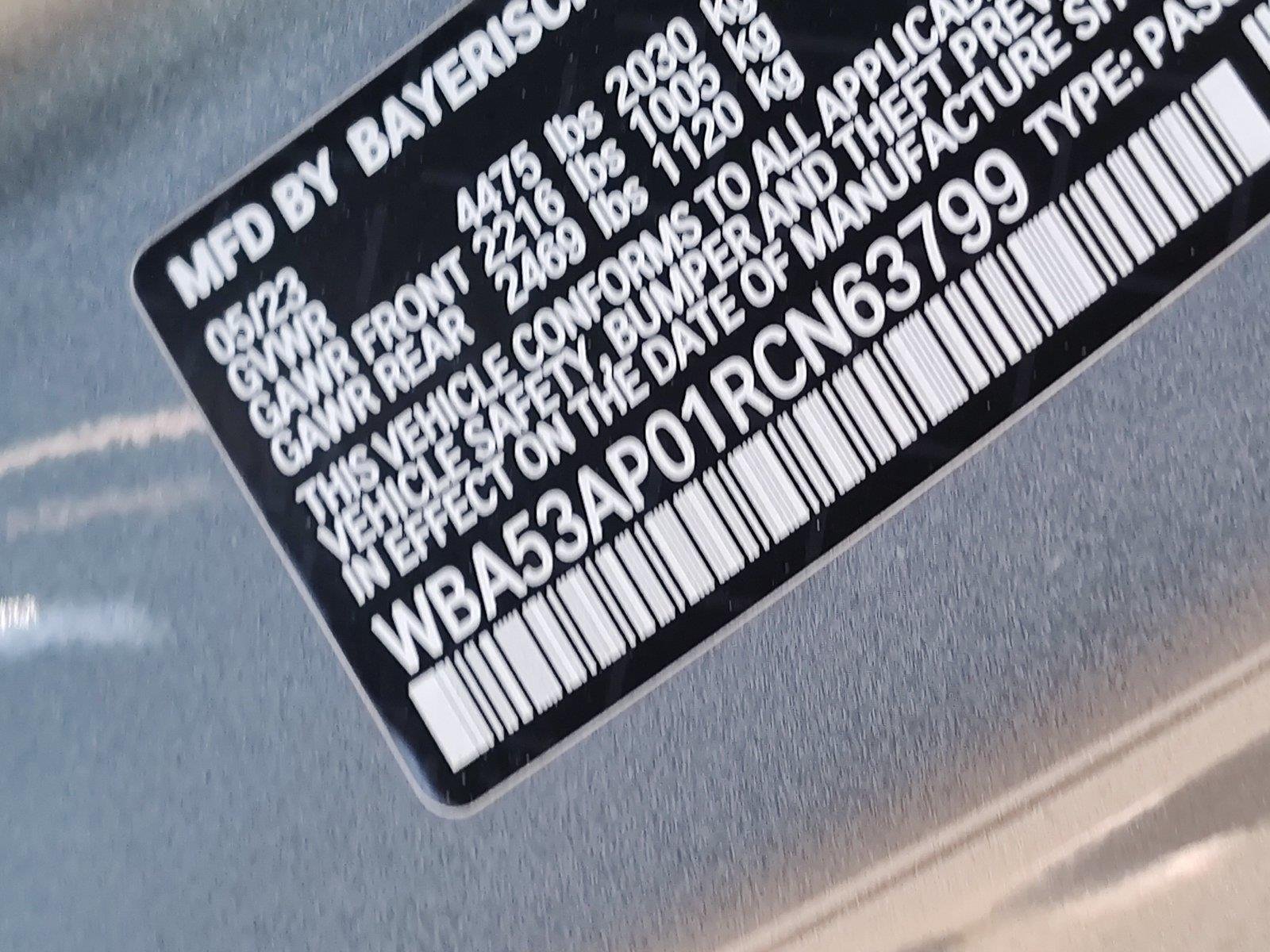 Certified Used 2024 Skyscraper Gray Metallic BMW 430i image 12