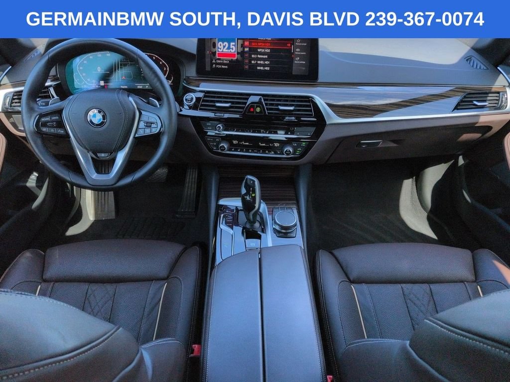 Certified Used 2023 White Metallic BMW 540i xDrive image 17