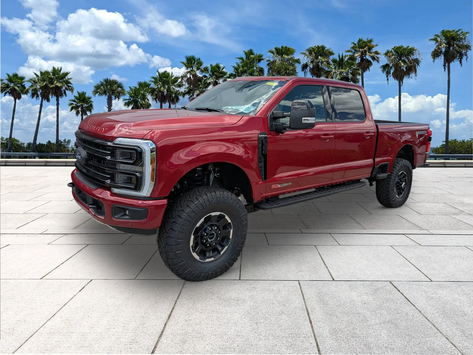 New 2026 Ruby Red Metallic Tinted Clearcoat Ford F-350® Platinum® image 4