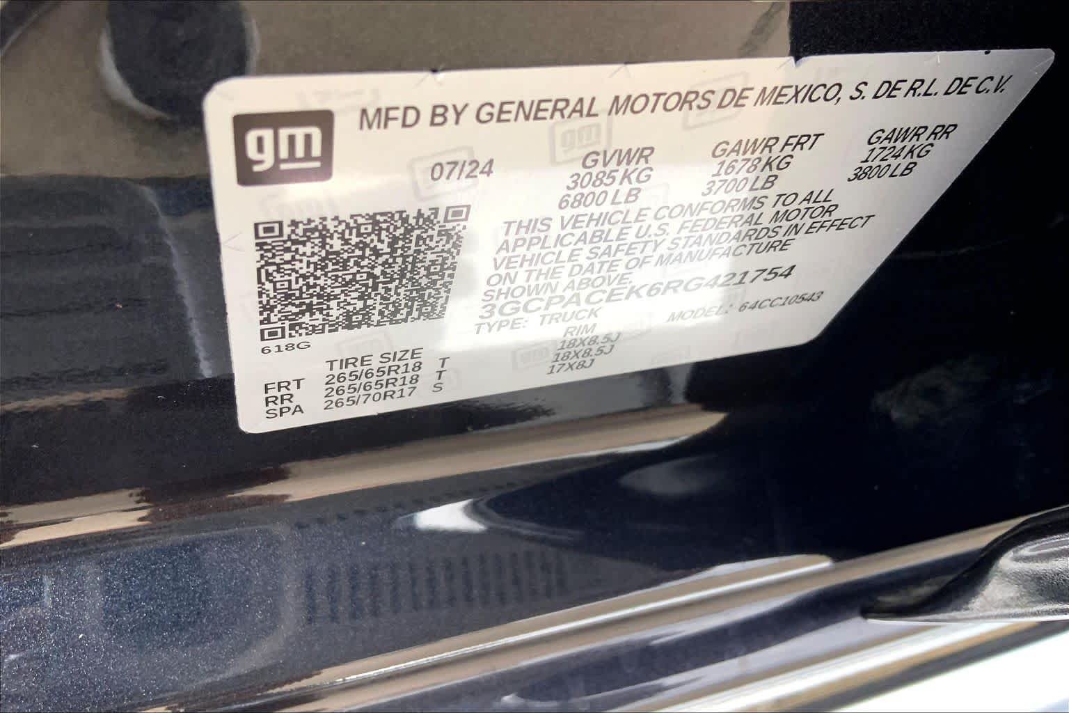 Used 2024 Dark Ash Metallic Chevrolet LT image 33