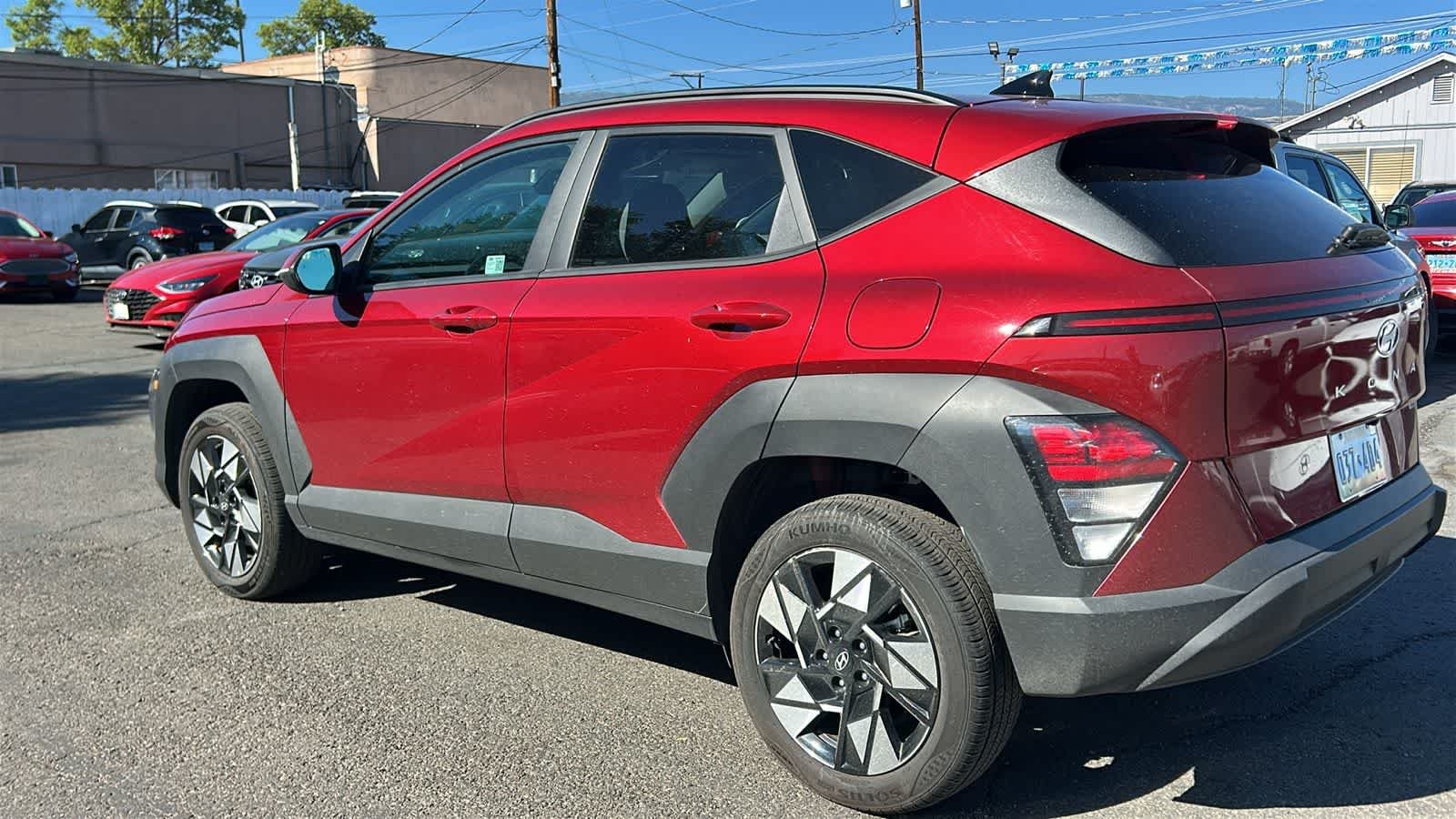Certified Used 2025 Ultimate Red Metallic Hyundai SEL image 6